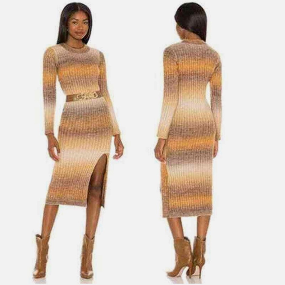 Heartloom Ombré maxi sweater dress size Medium